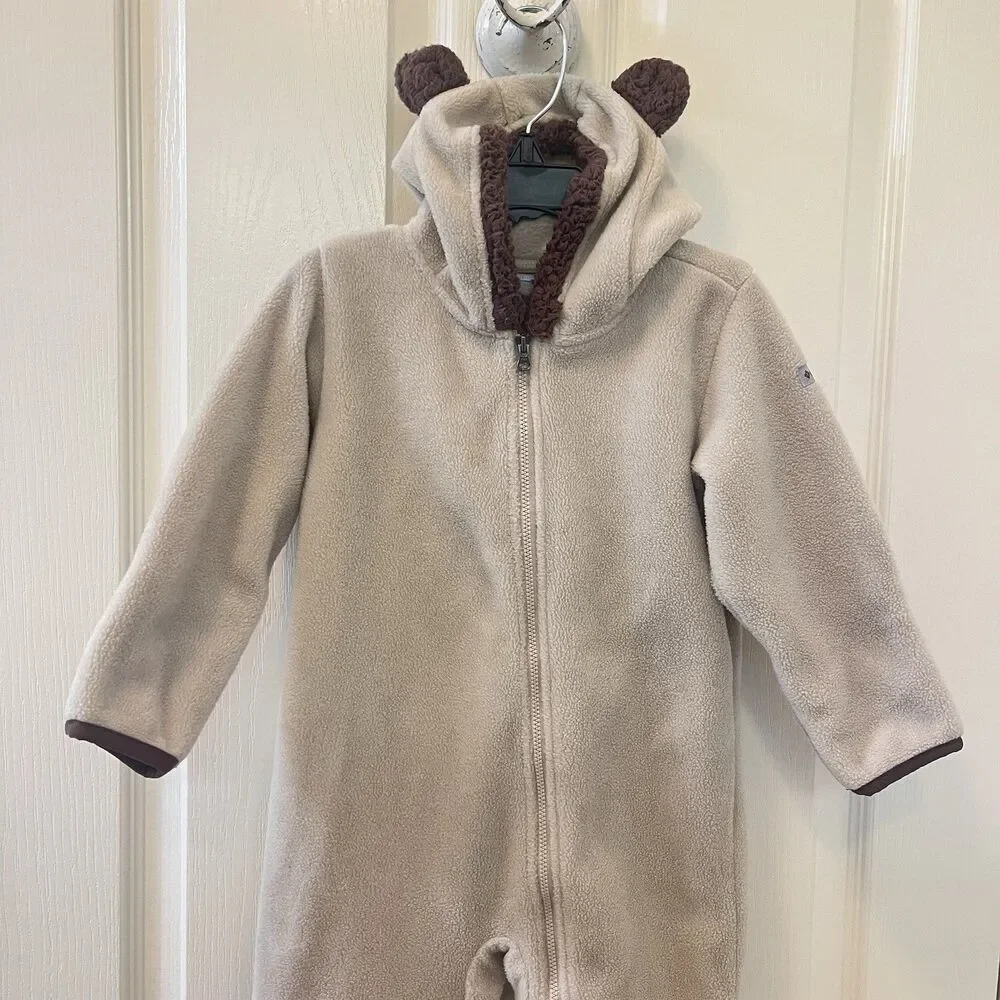 Columbia Kids Infant Tiny Bear II Fleece Bunting Snowsuit Size 18-24 Months